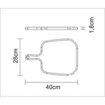 Tramontina Cheese Board 40x27cm Oval