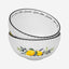 Fissman Bowl Lemon Provence Porcelain 2Pc 16cm