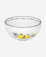 Fissman 2-Piece Bowl Lemon Provence 16cm Porcelain