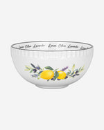 Fissman 2-Piece Bowl Lemon Provence 16cm Porcelain
