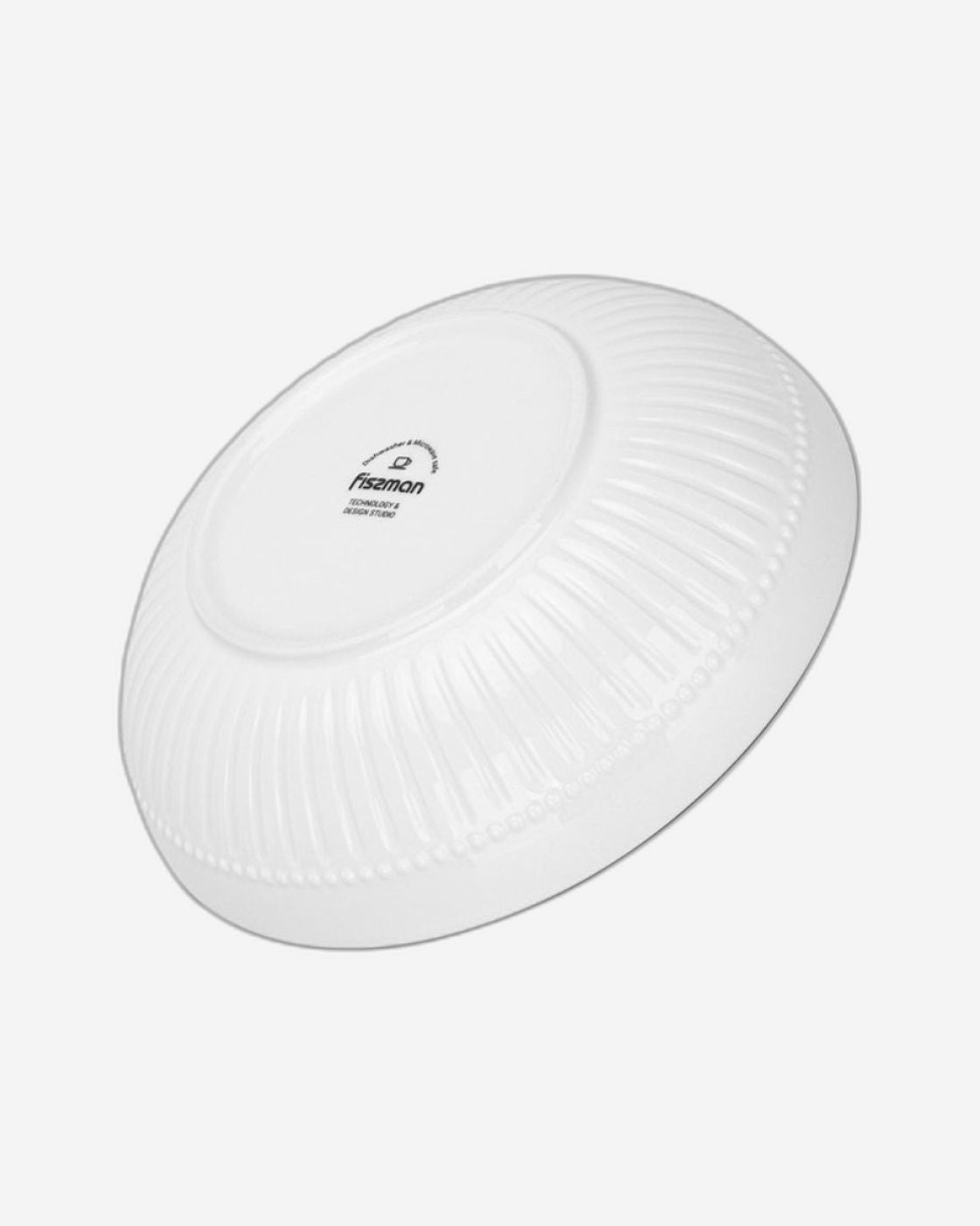 Fissman 2-Piece Deep Plates Lemon Provence Series 18cm Porcelain