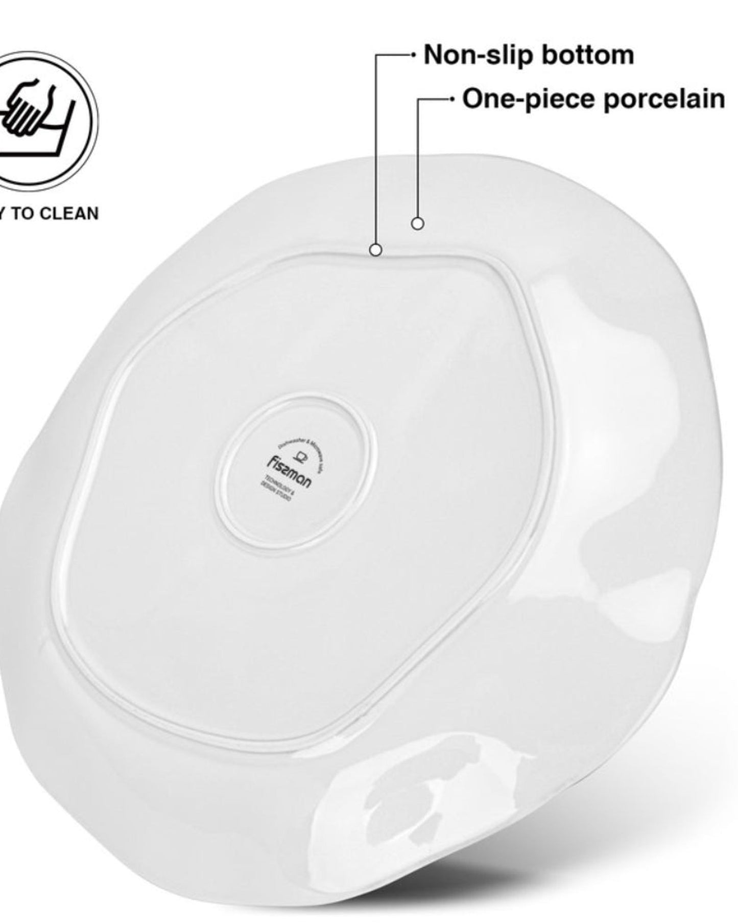 Fissman Plate GALACTICA 30cm Porcelain