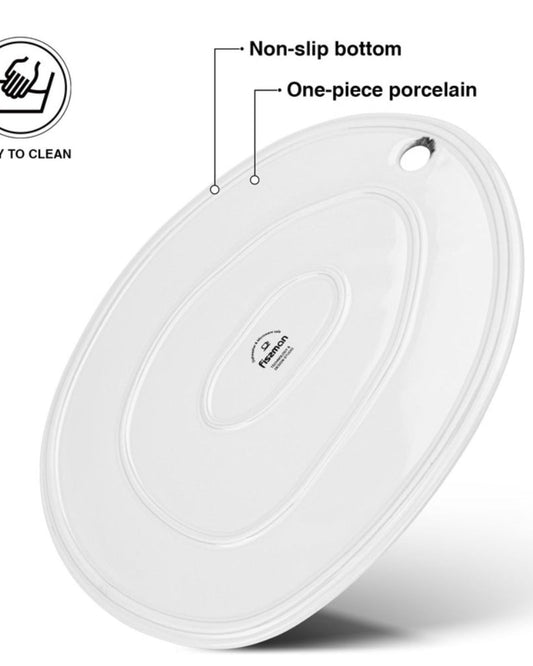 Fissman Serving Plate GALACTICA 32cm Porcelain
