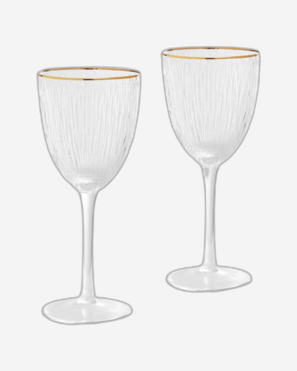 Fissman 2-Piece White Wine Glasses 300ml Glass
