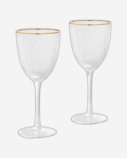 Fissman 2-Piece White Wine Glasses 300ml Glass