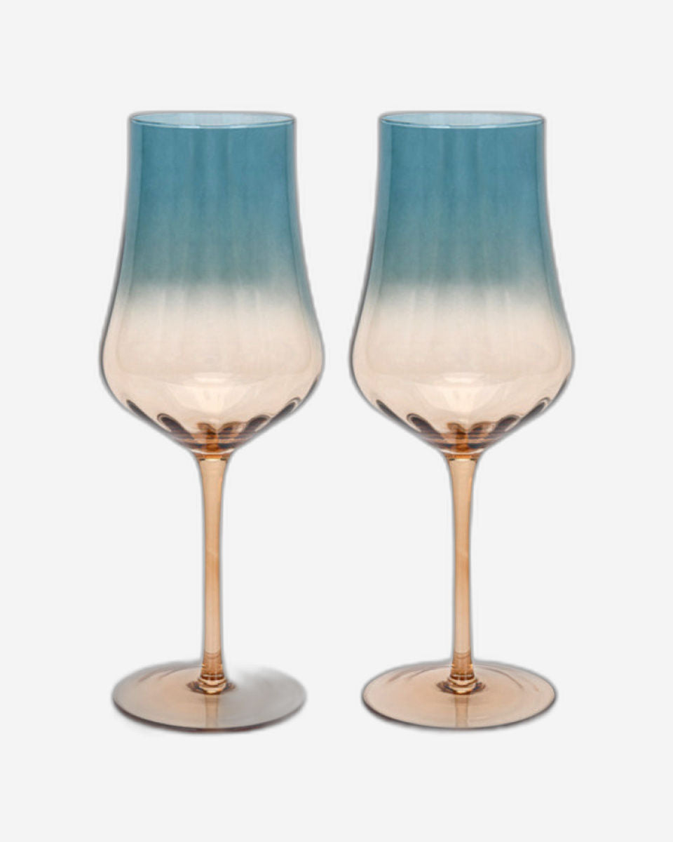 Fissman 2-Piece Red Wine Glasses 600ml Glass