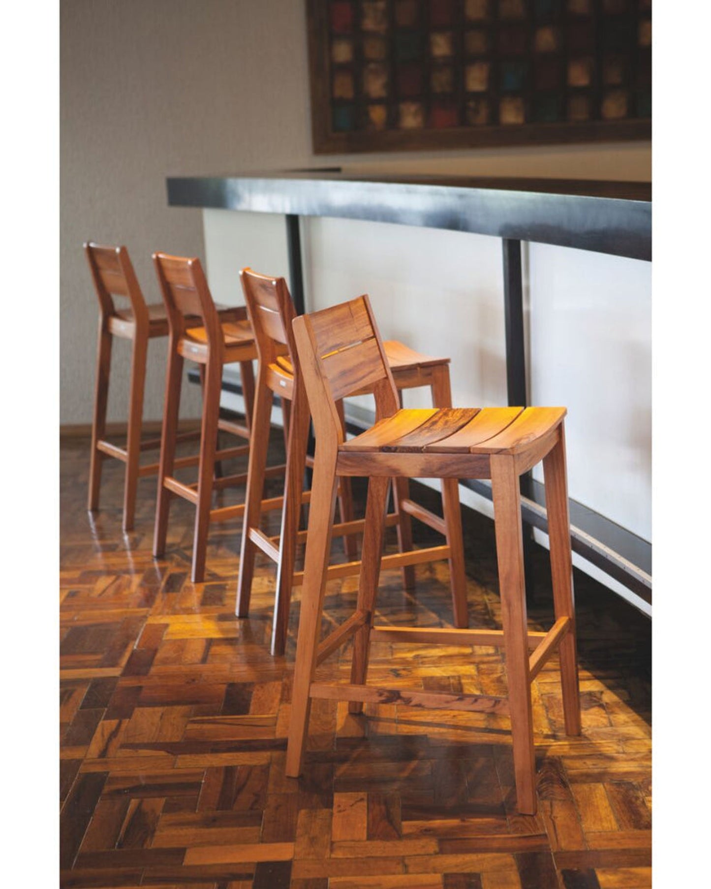 Tramontina High Stool Muiracatiara