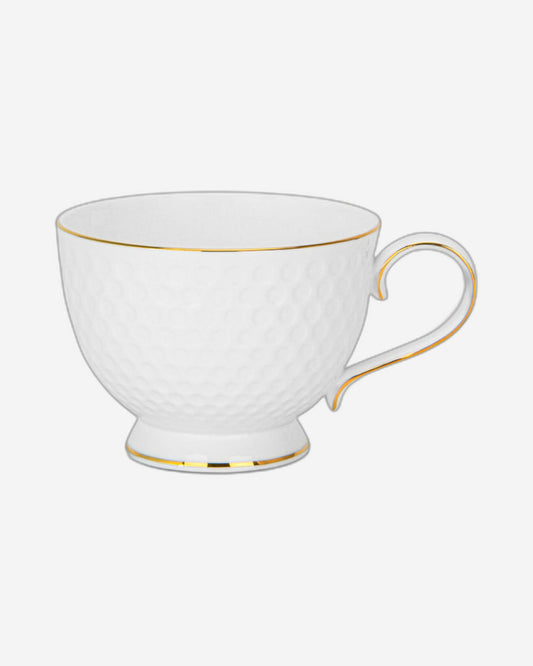 Fissman 2-Piece  Cups NOEMI 300 ml With Saucers Fine Bone China