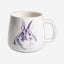 Fissman Mug Porcelain Rabbit Provence Design Black 400ml