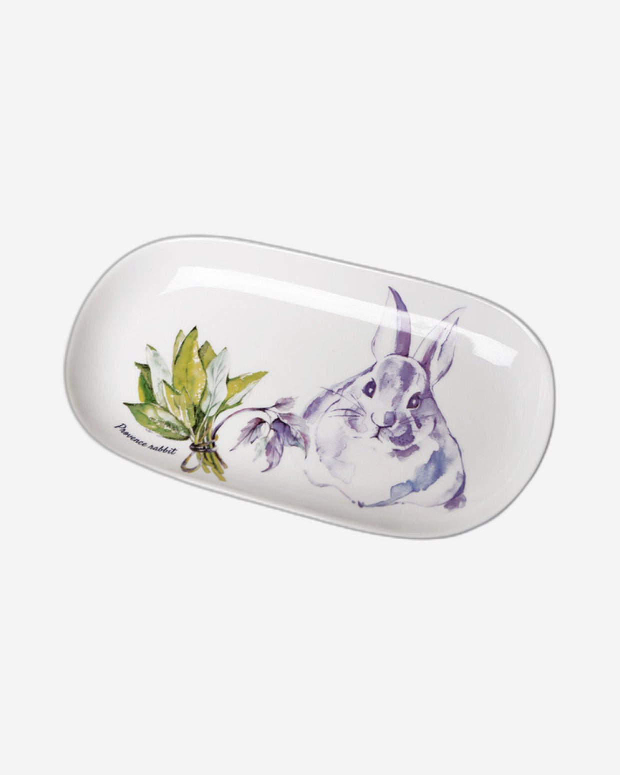 Fissman Oval Plate Rabbit Provence 400ml