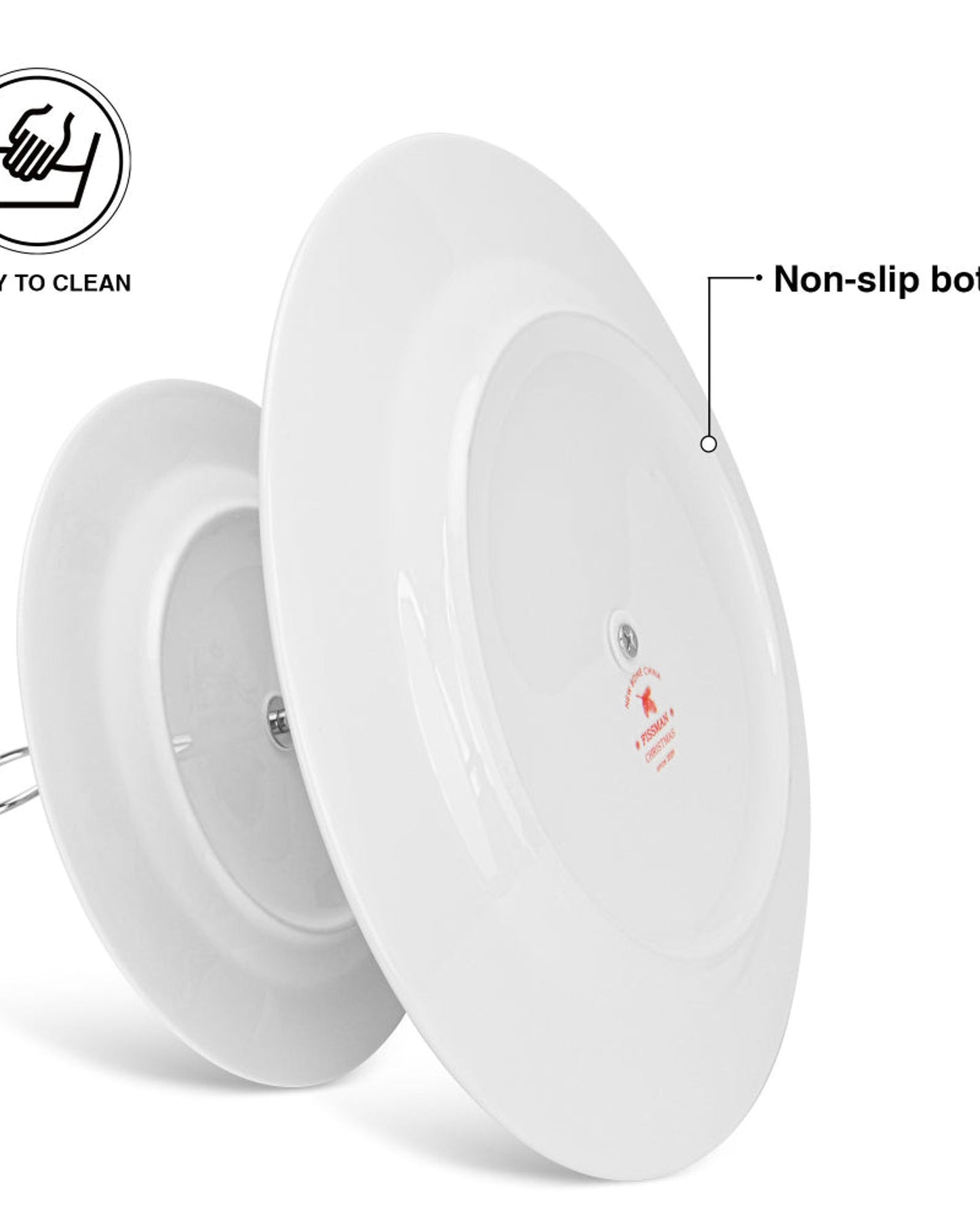 Fissman Fruit Stand Christmas 2-Tiers 19/27cm