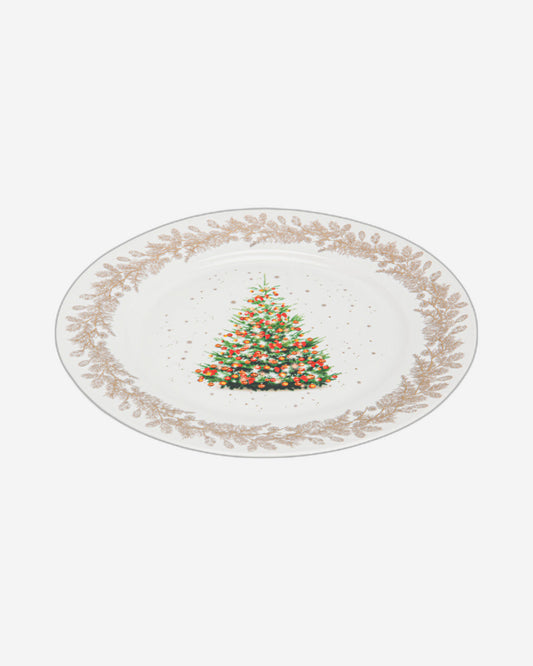 Fissman Plates Christmas 2Pc 27cm