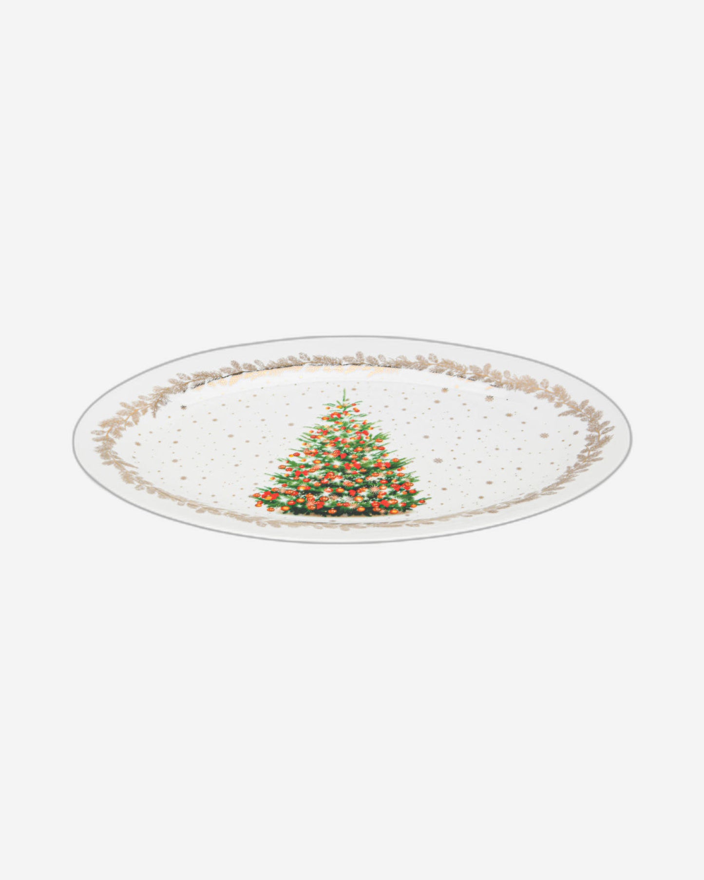 Fissman Plate Christmas Oval 30cm