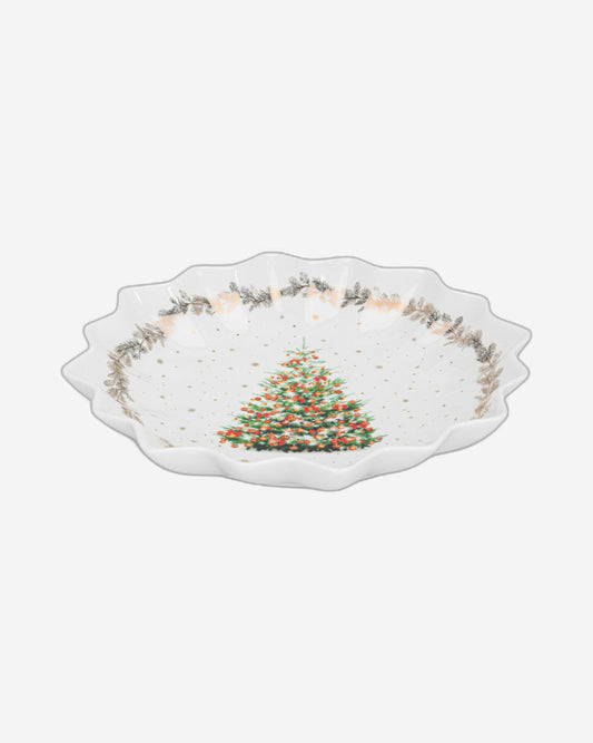 Fissman Dish Christmas Polygon 24cm
