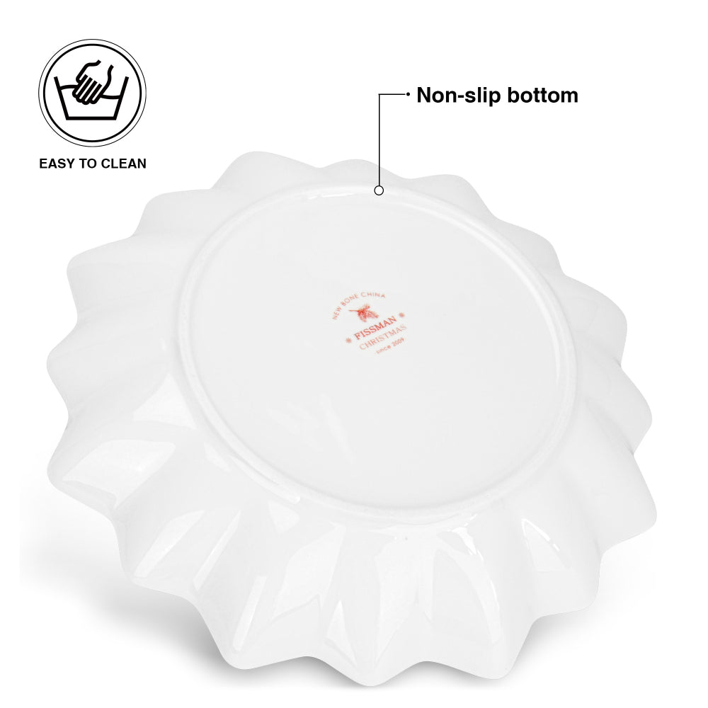 Fissman Dish Christmas Polygon 24cm