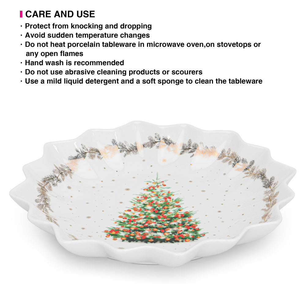 Fissman Dish Christmas Polygon 24cm