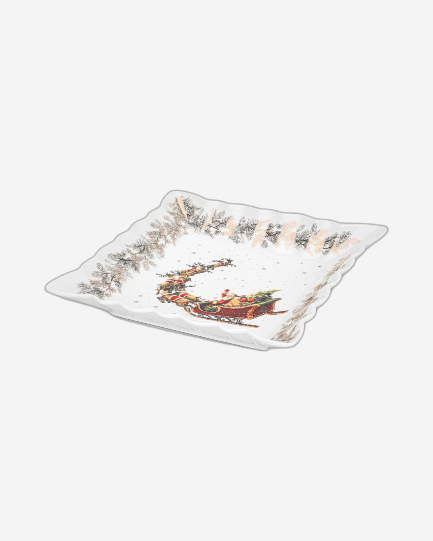 Fissman Dish Porcelain Square 22.5cm