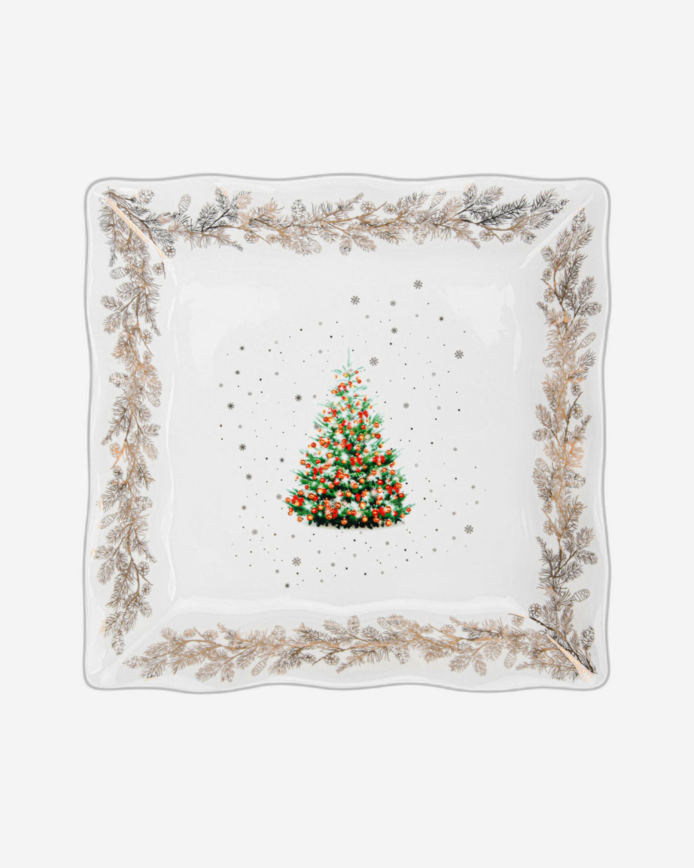Fissman Dish Christmas Square 22cm