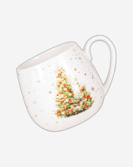 Fissman 2-Piece Mug 440ml Christmas New Bone China