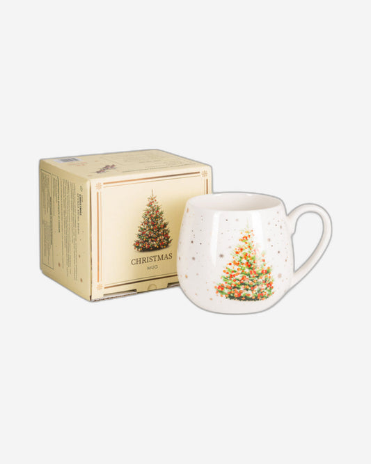 Fissman 2-Piece Mug 440ml Christmas New Bone China