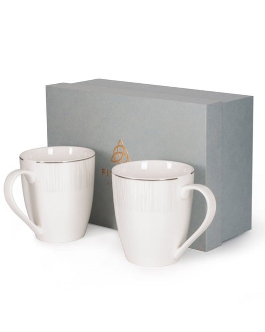 Fissman 2-Piece Mugs Nice 360ml New Bone China