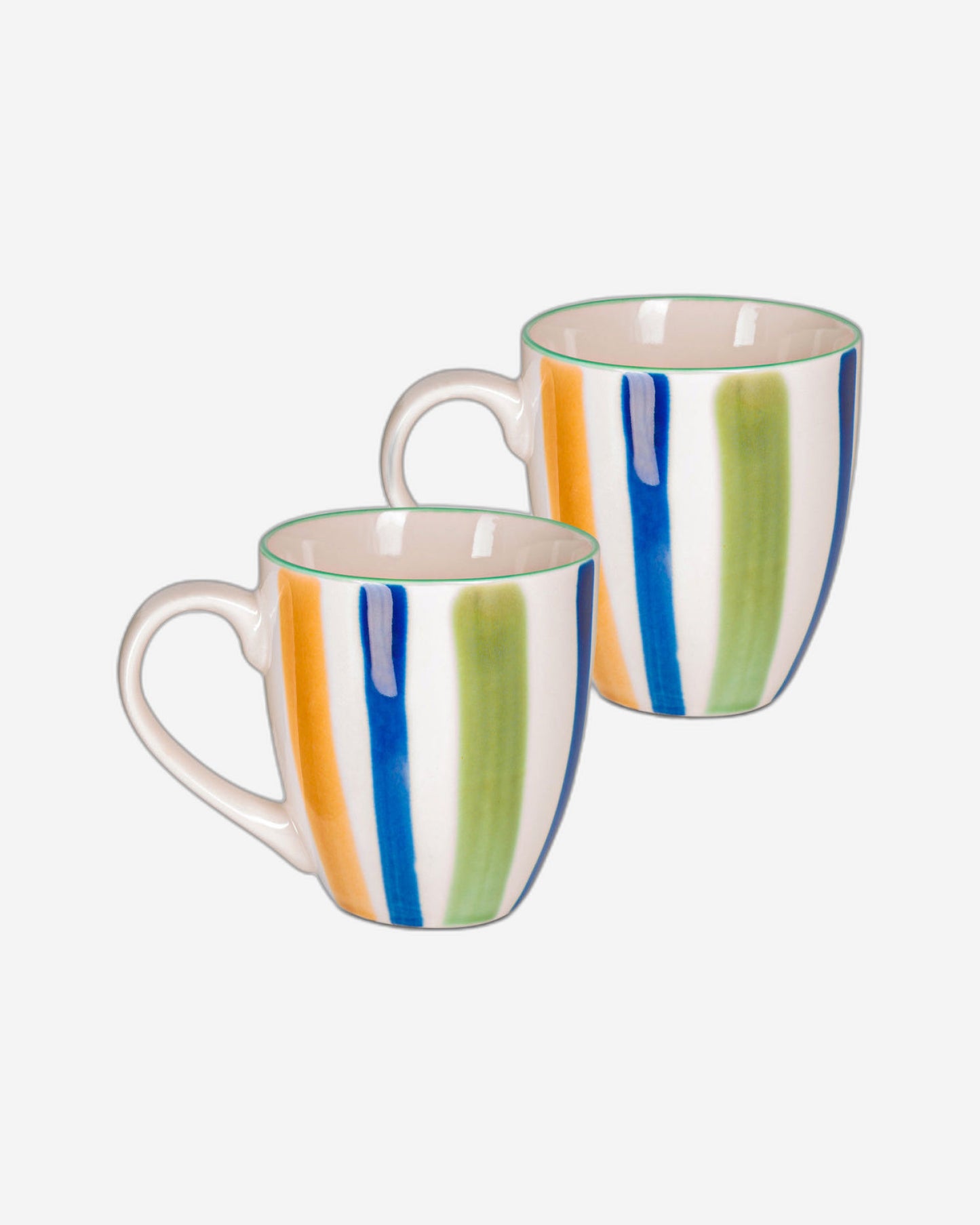 Fissman Cups Porcelain Elegant Design 2Pc 430ml