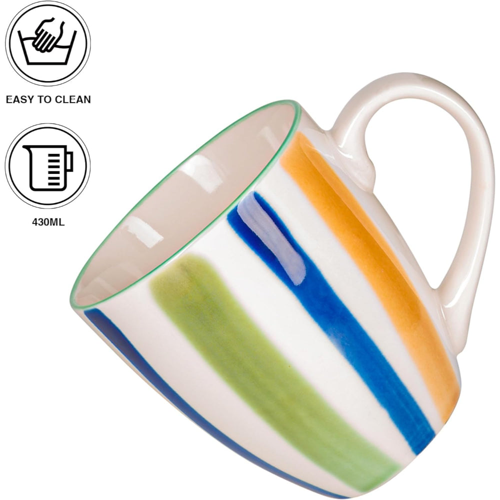 Fissman 2-Piece Cup Porcelain with Elegant And Minimalist Design 430ml