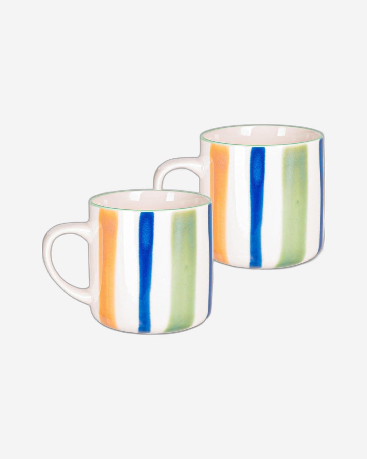 Fissman Cups Porcelain Elegant Design 2Pc 400ml