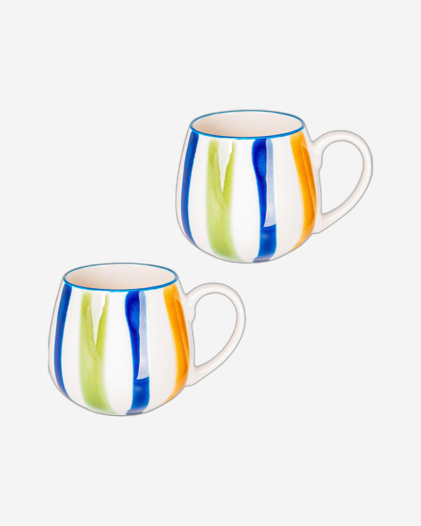 Fissman Cups Porcelain Elegant Design 2Pc 450ml