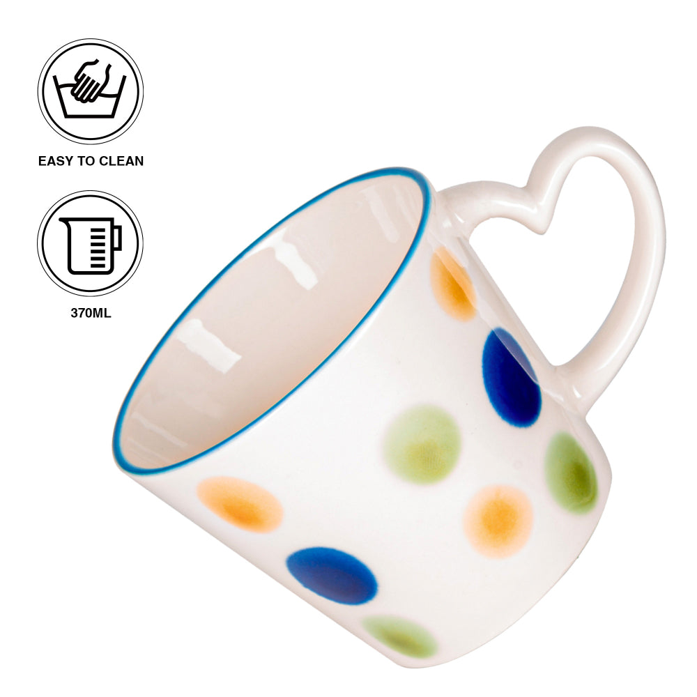 Fissman 2-Piece Cup Porcelain with Elegant And Minimalist Design 370ml