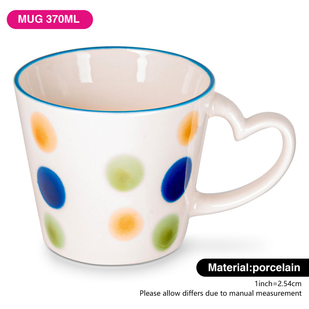 Fissman 2-Piece Cup Porcelain with Elegant And Minimalist Design 370ml