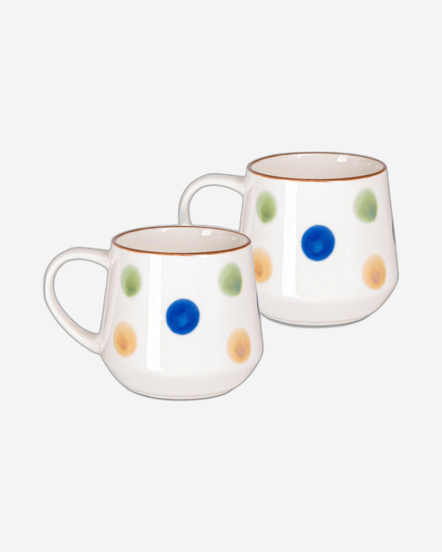 Fissman Cups Porcelain Elegant Design 2Pc 500ml