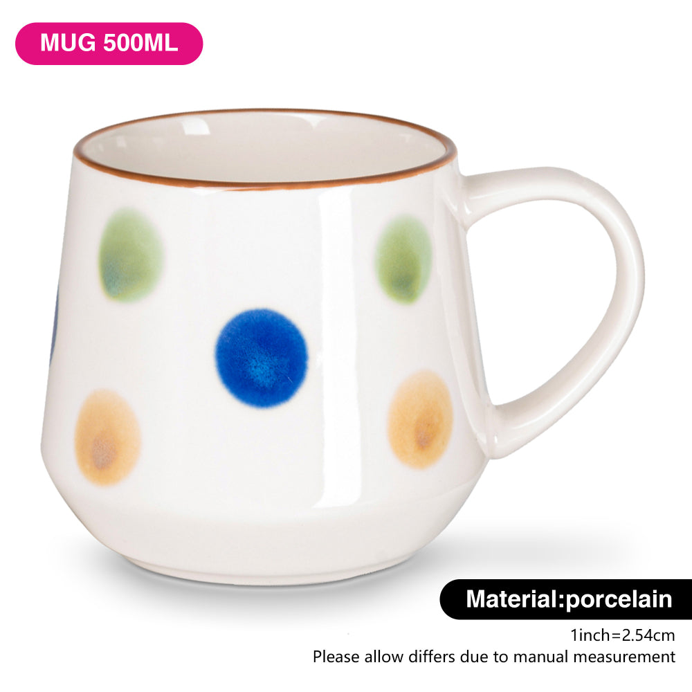 Fissman 2-Piece Cup Porcelain with Elegant And Minimalist Design 500ml