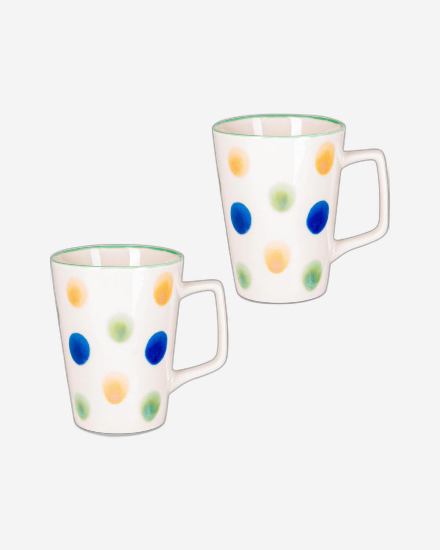 Fissman Cups Porcelain Elegant Design 2Pc 410ml