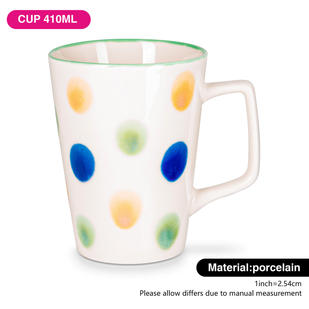 Fissman 2-Piece Cup Porcelain with Elegant And Minimalist Design 410ml