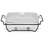 Fissman Rectangular Chafing Dish 31cm/2.2 LTR (Porcelain)