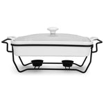 Fissman Chafing Dish Rectangular Porcelain 2.2L