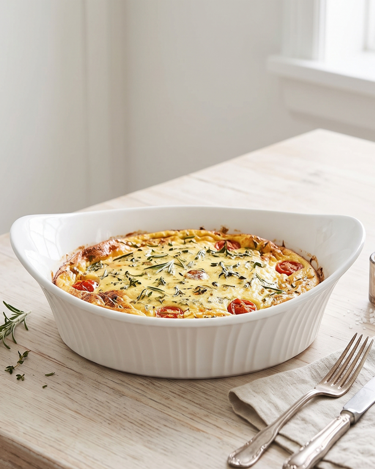Fissman Baking Dish Oval Porcelain 22.5x18x7cm 820ml