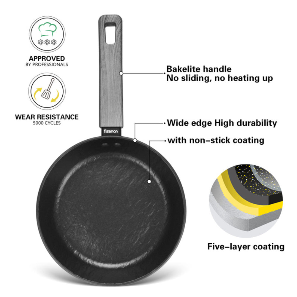 Fissman Frying Pan Vela Rock 20cm