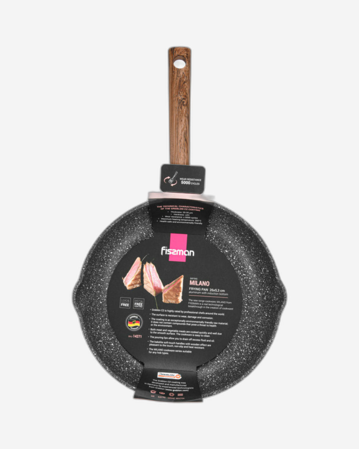 Fissman Frying Pan Milano 26cm