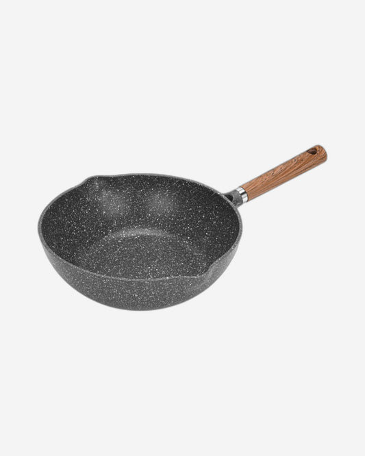 Fissman Wok Milano With Induction Bottom And Aluminium Black 28x9cm