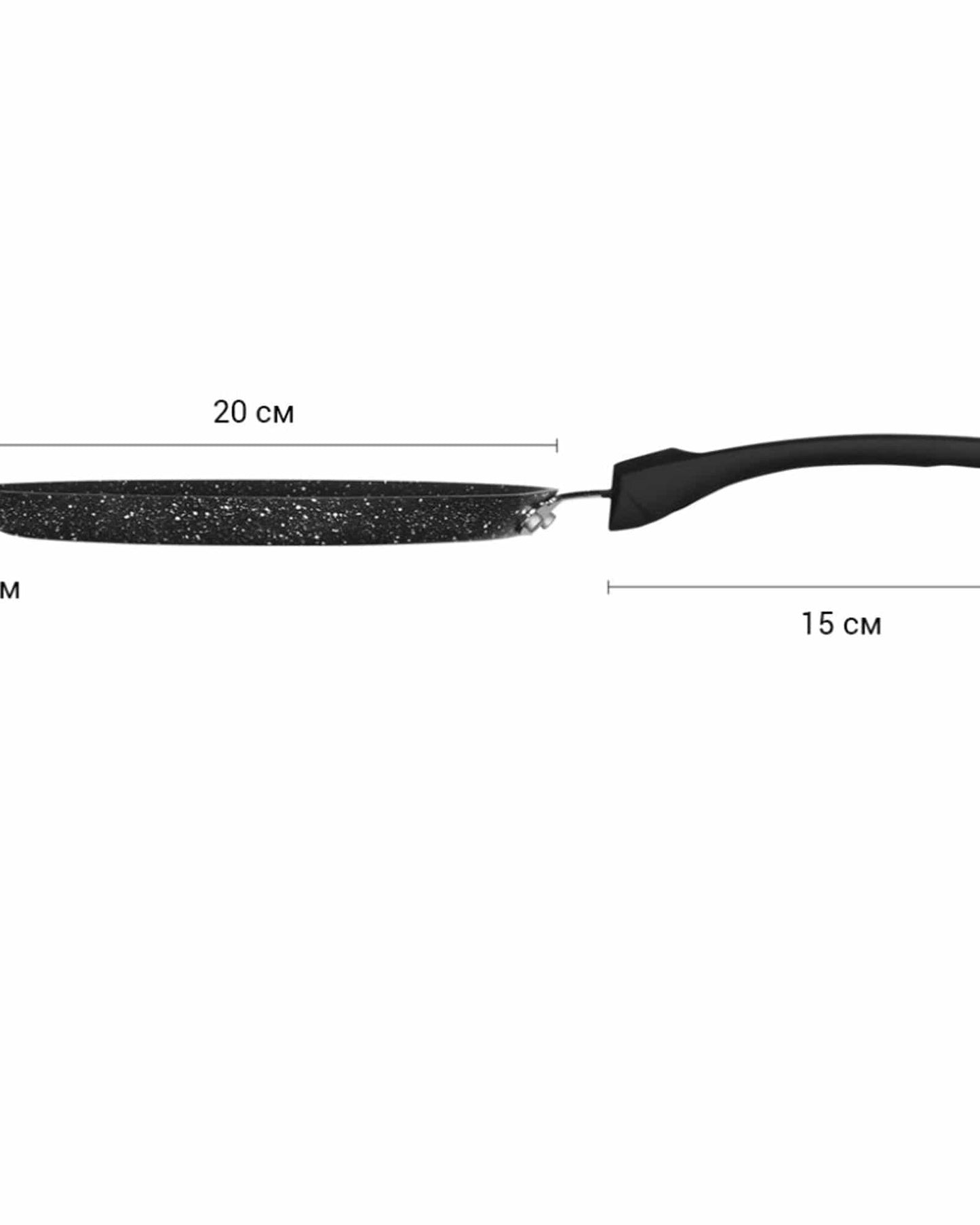 Fissman Crepe Pan Fiore Aluminum Non-Stick 22cm
