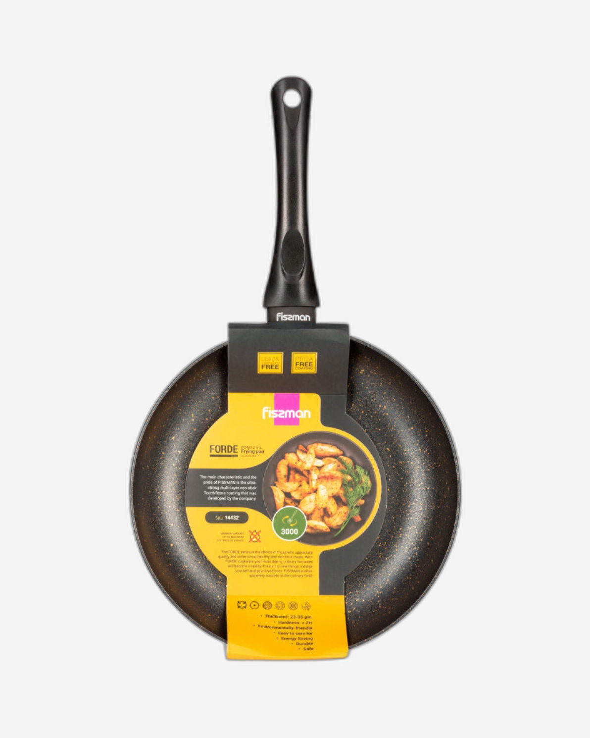 Fissman Frying Pan Fiore Aluminum Non-Stick 24cm