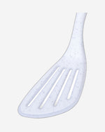 Fissman Slotted Turner White 32cm Bianca Series Nylon And Silicone