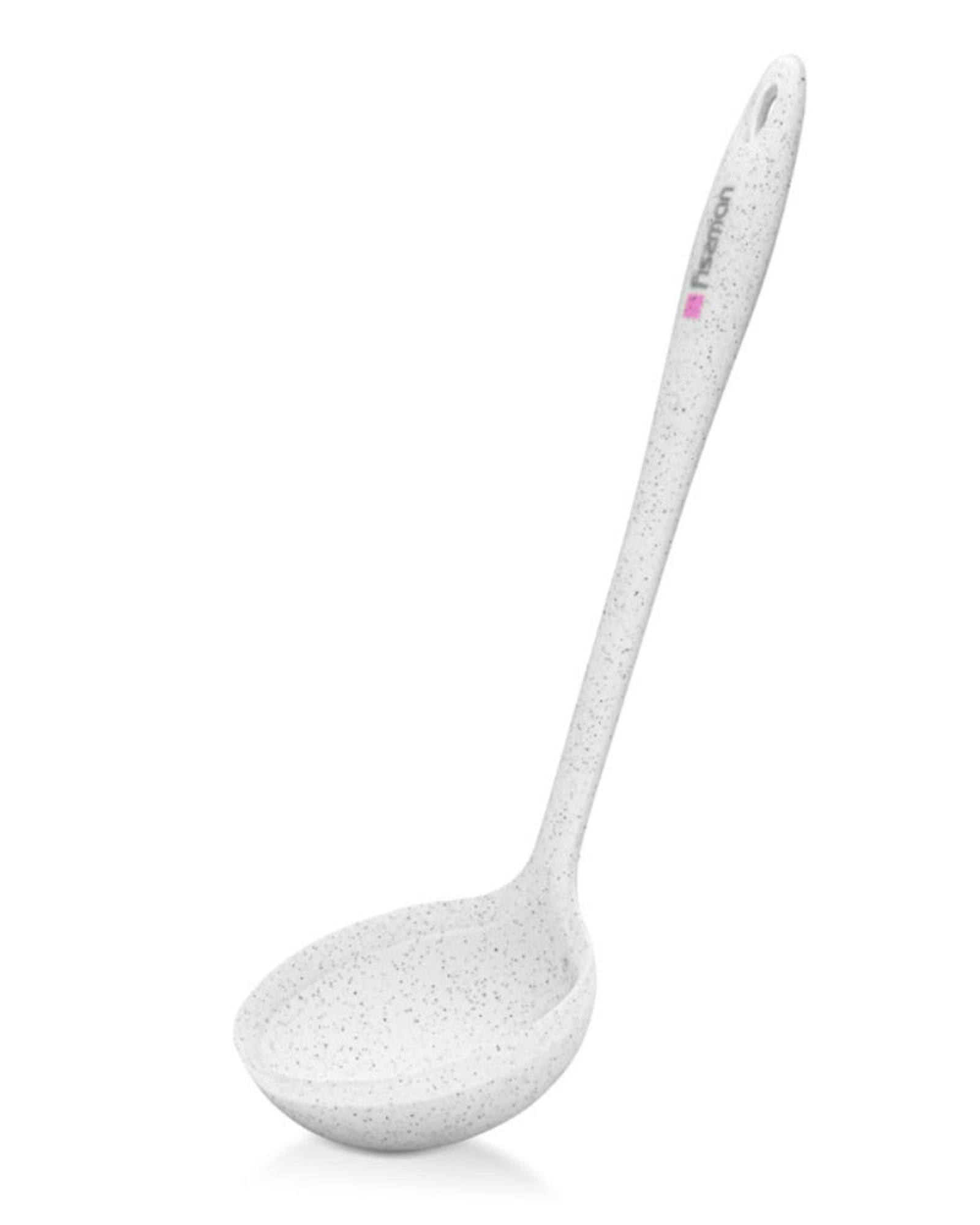 Fissman Ladle 32cm With Nylon And Silicone White  Bianca Series