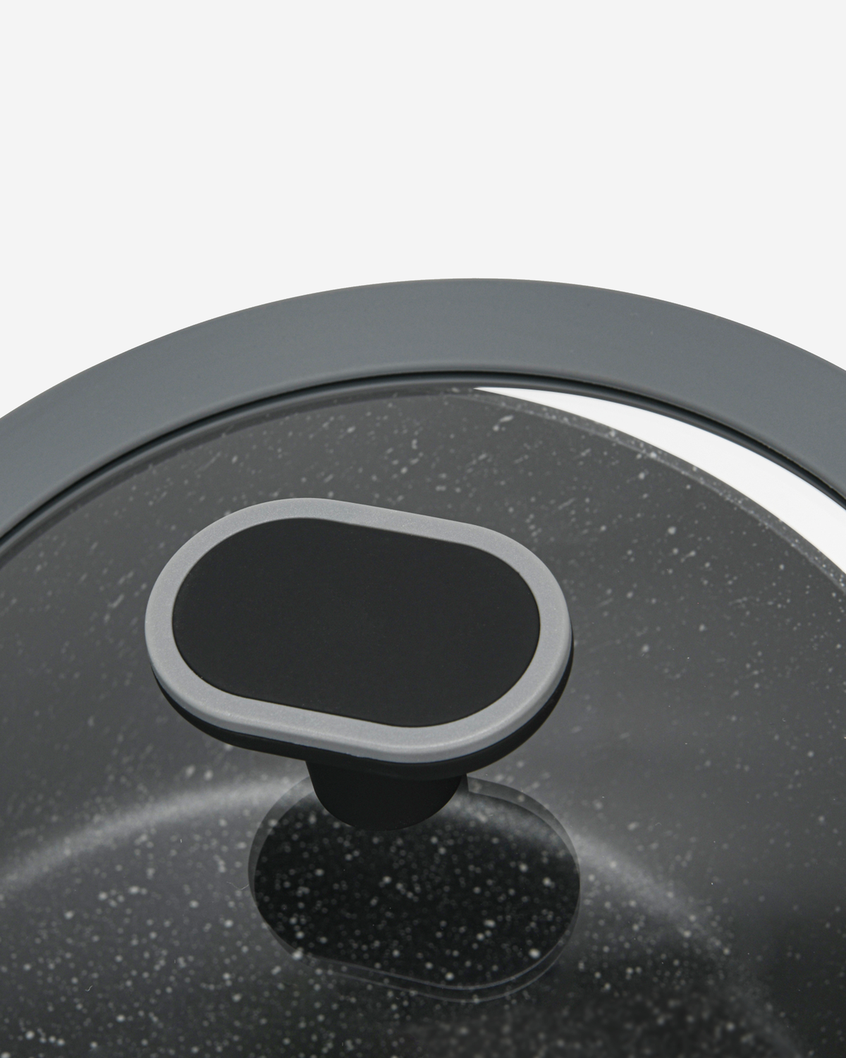 Fissman Stockpot Laura Aluminium Non-Stick 24cm 4.65L Glass Lid Induction