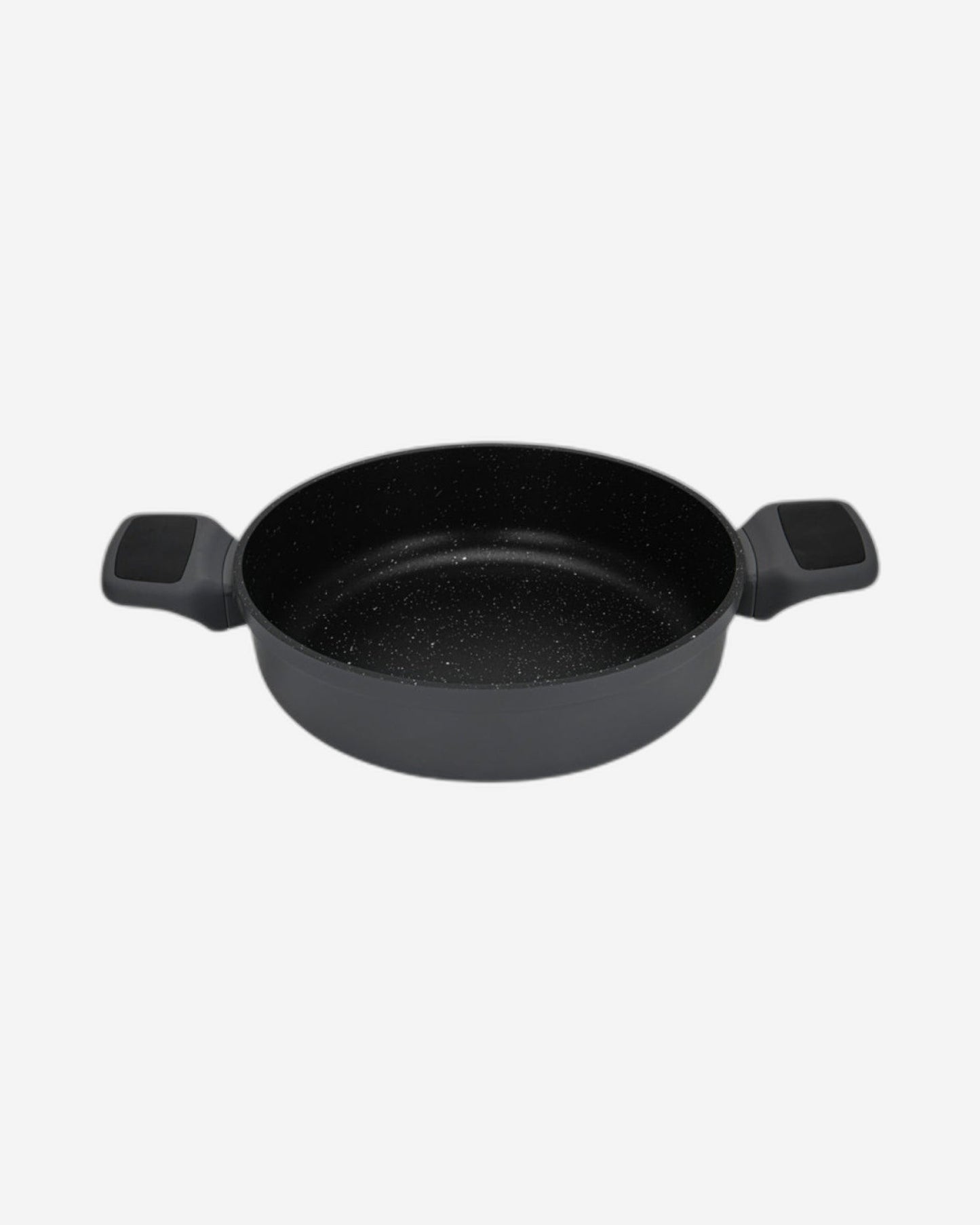 Fissman Shallow Casserole Titanium Pro 28cm/4.3LTR with Cast Aluminum and Non- Stick Coating