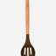 Fissman Slotted Spoon Silicone Wooden Handle Brown 32cm