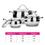 Fissman Cookware Martinez 6Pc