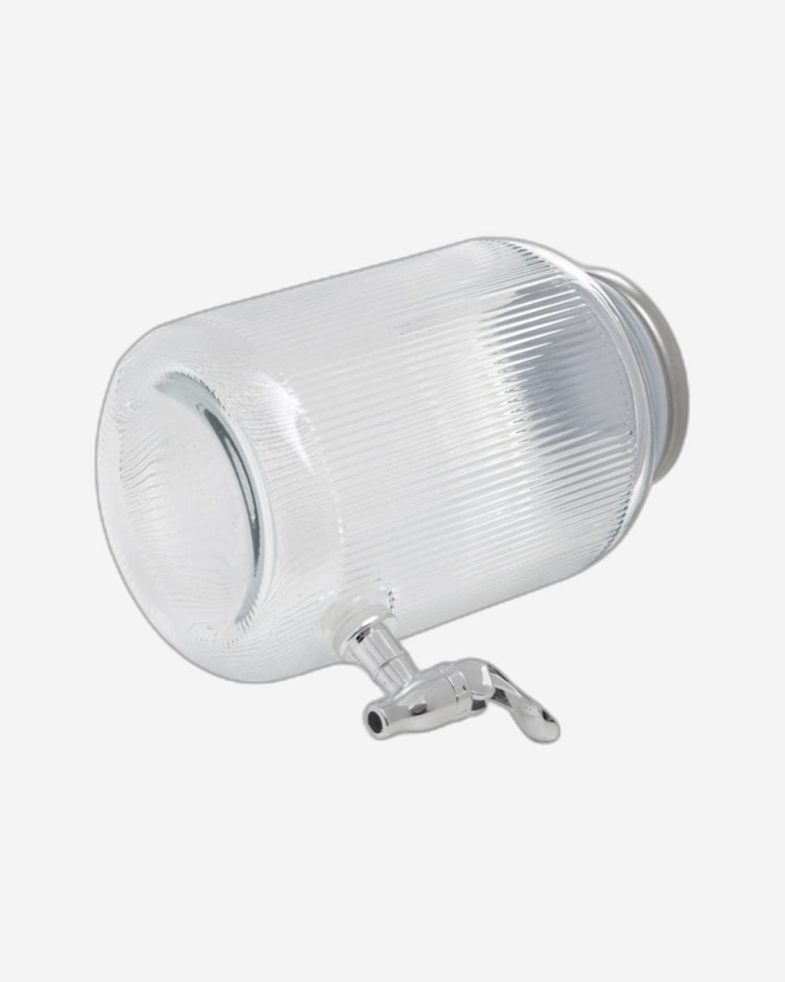 Fissman Beverage Dispenser 3.9LTR With Stand Glass